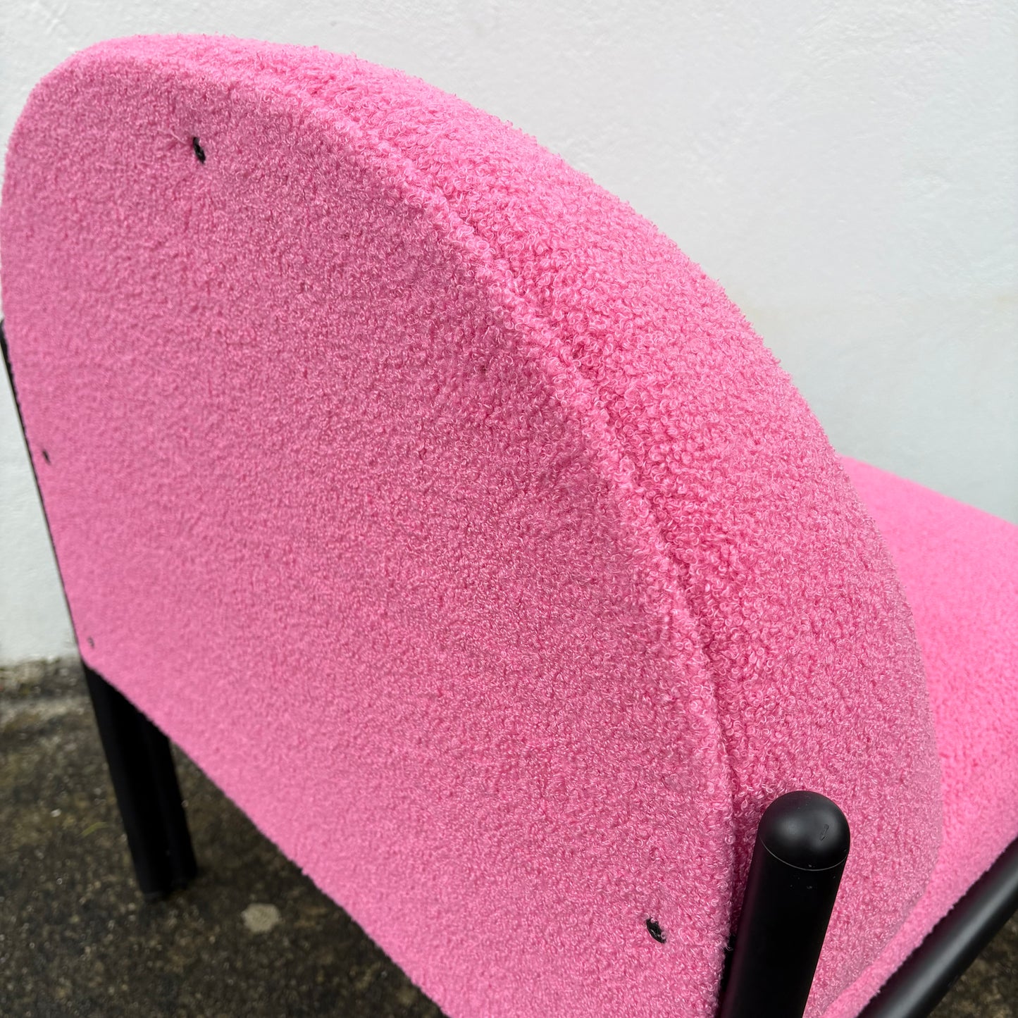Fauteuil Souvignet rose