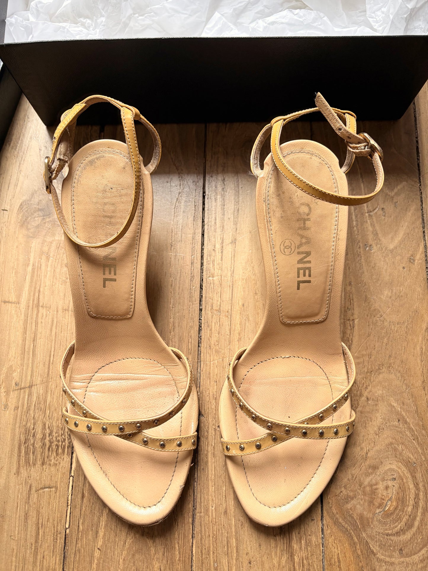 Sandales Chanel 37 1/2