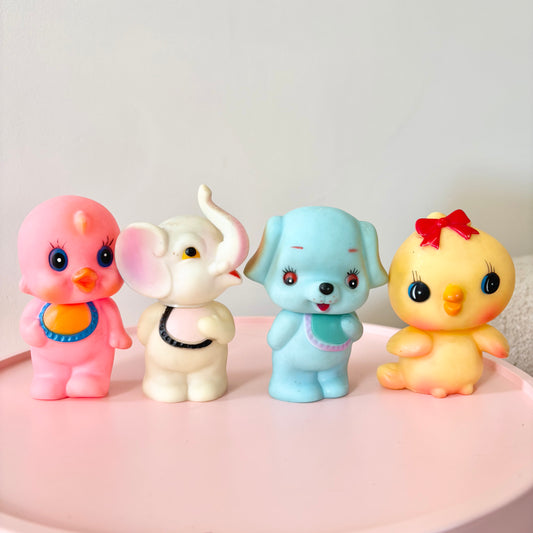 Lot de 4 Pouet anciens