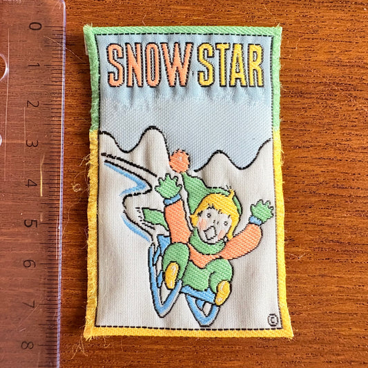 Patch vêtement Snowstar