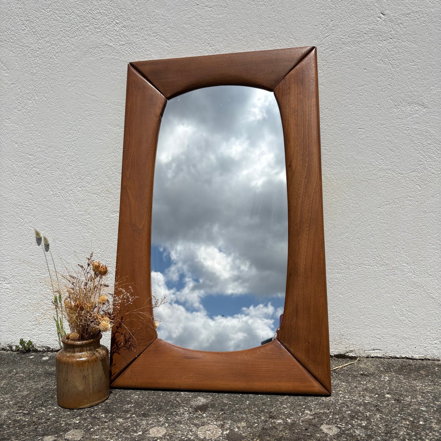Miroir en bois style scandinave
