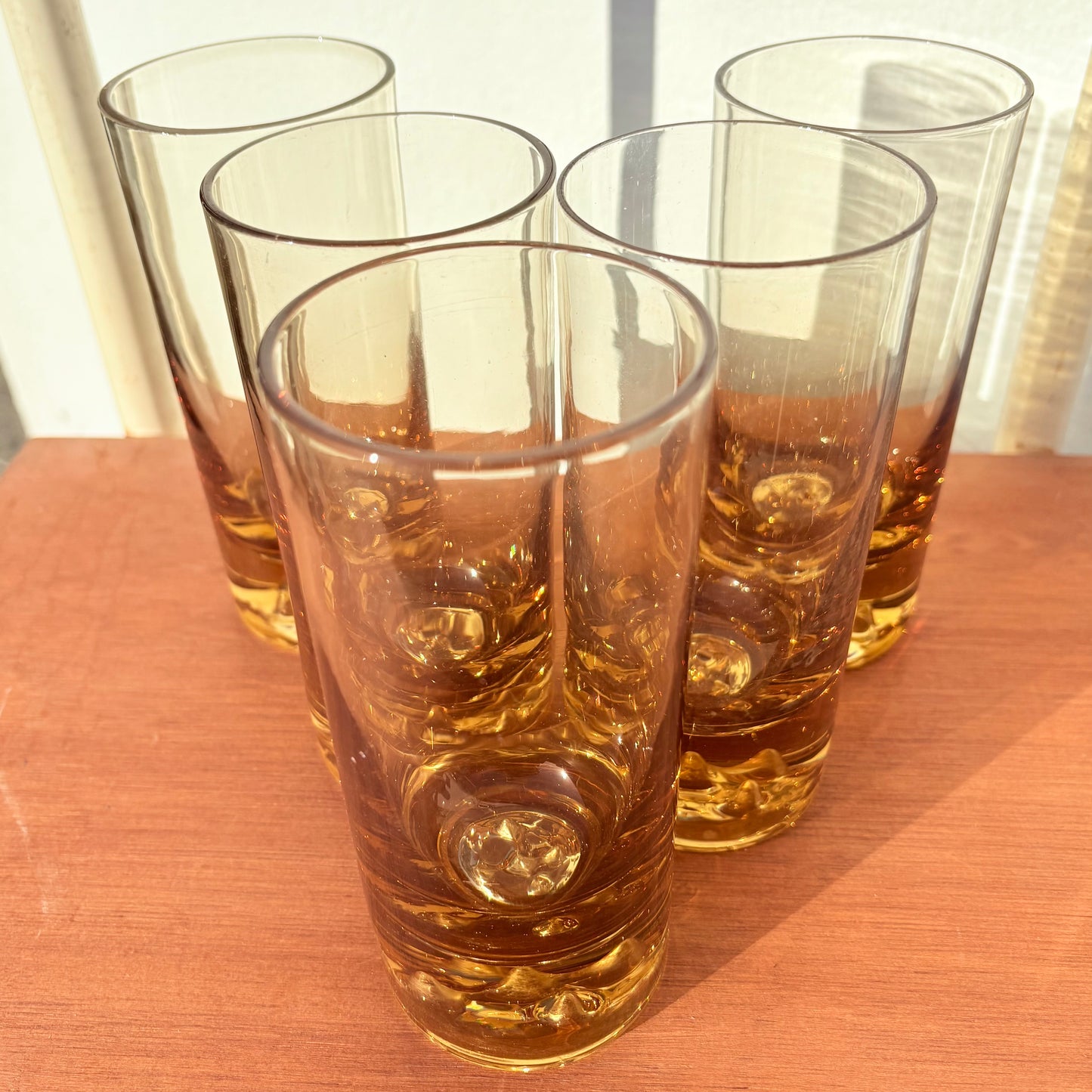 Lot de 5 verres italiens
