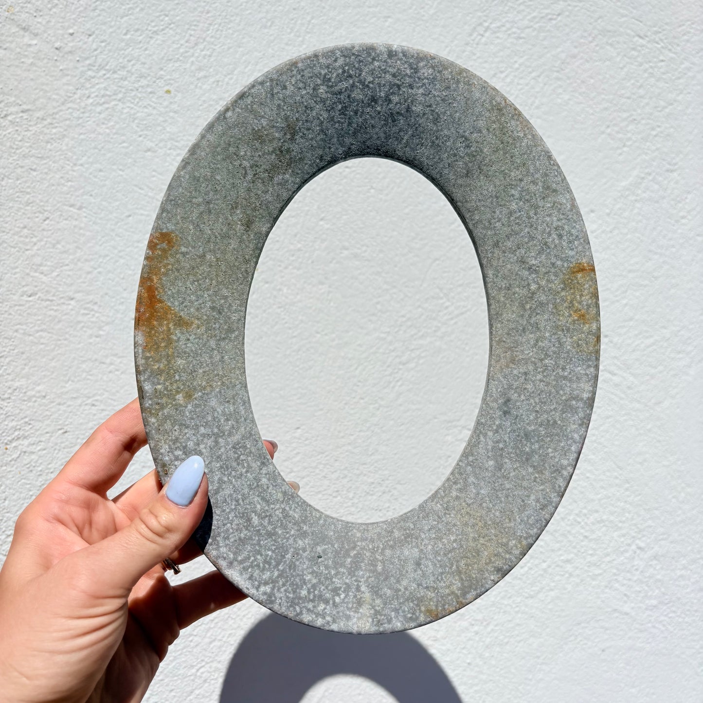 Lettre d’enseigne en zinc