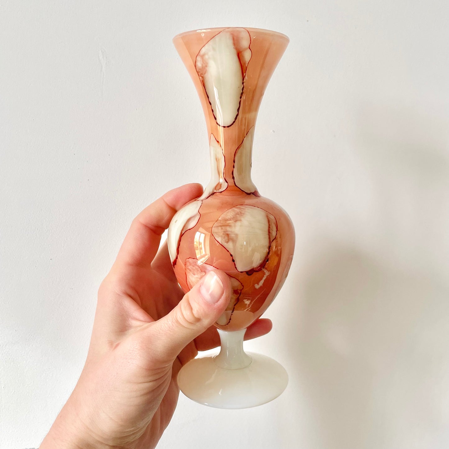 Vase en opaline italienne