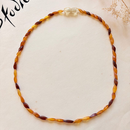 Collier ancien en ambre