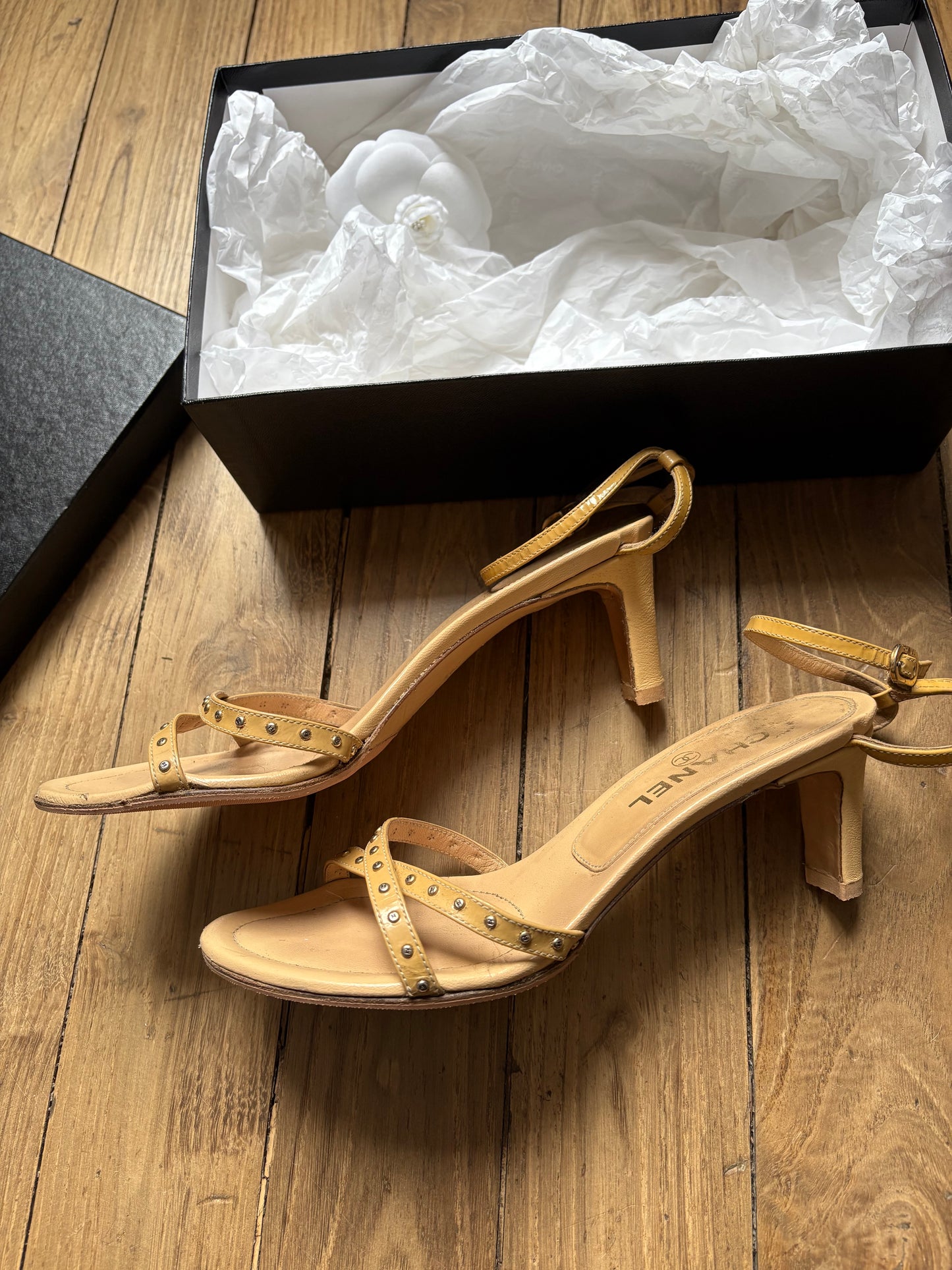 Sandales Chanel 37 1/2