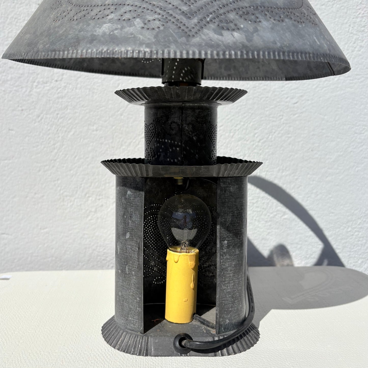 Lampe en zinc Argentine