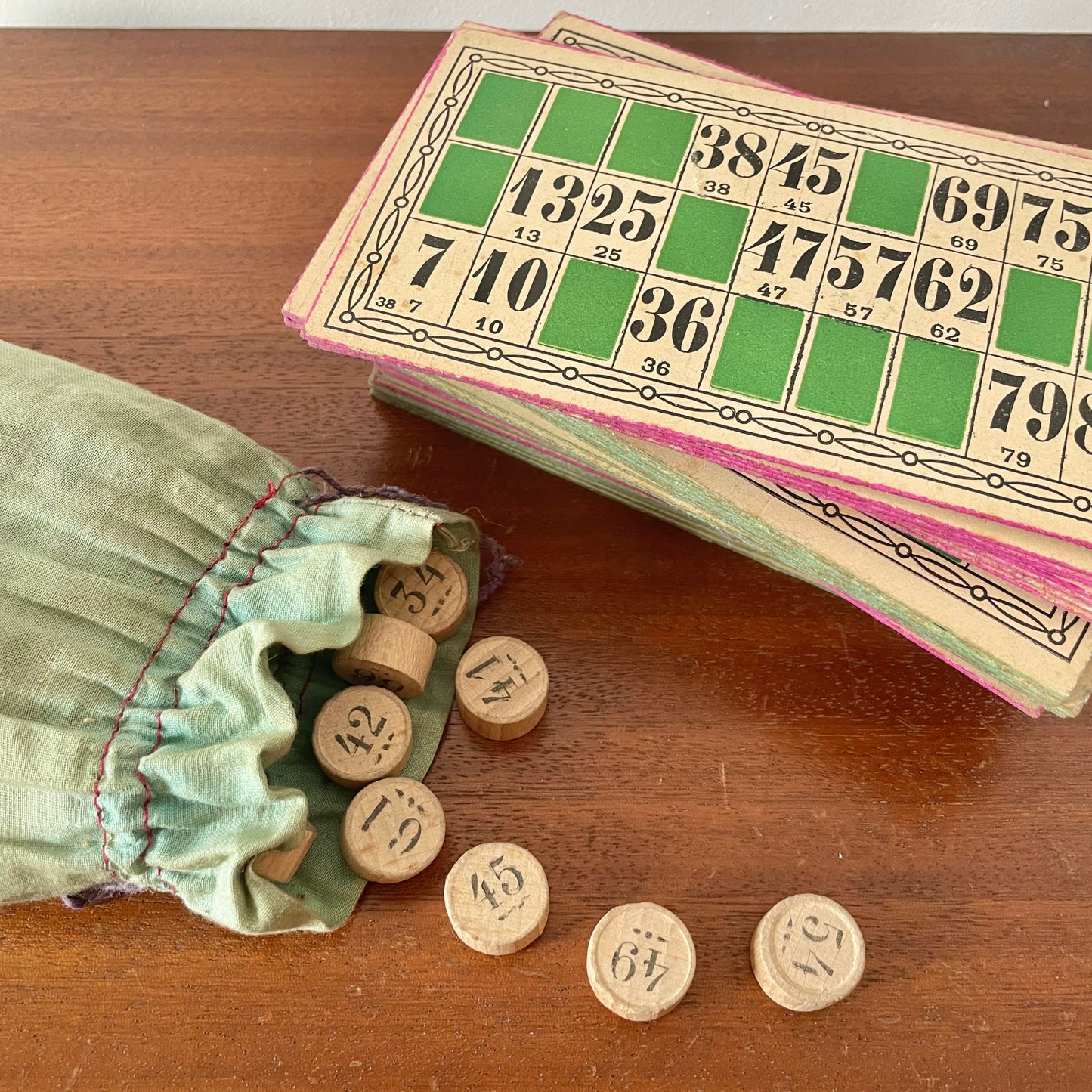 Jeu de loto ancien