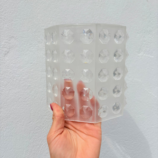 Abat jour pour suspension en lucite