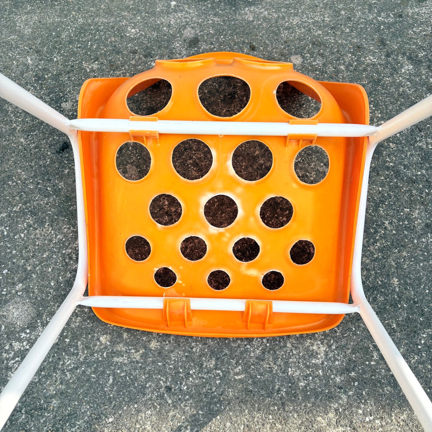 Chaise Sicopal orange