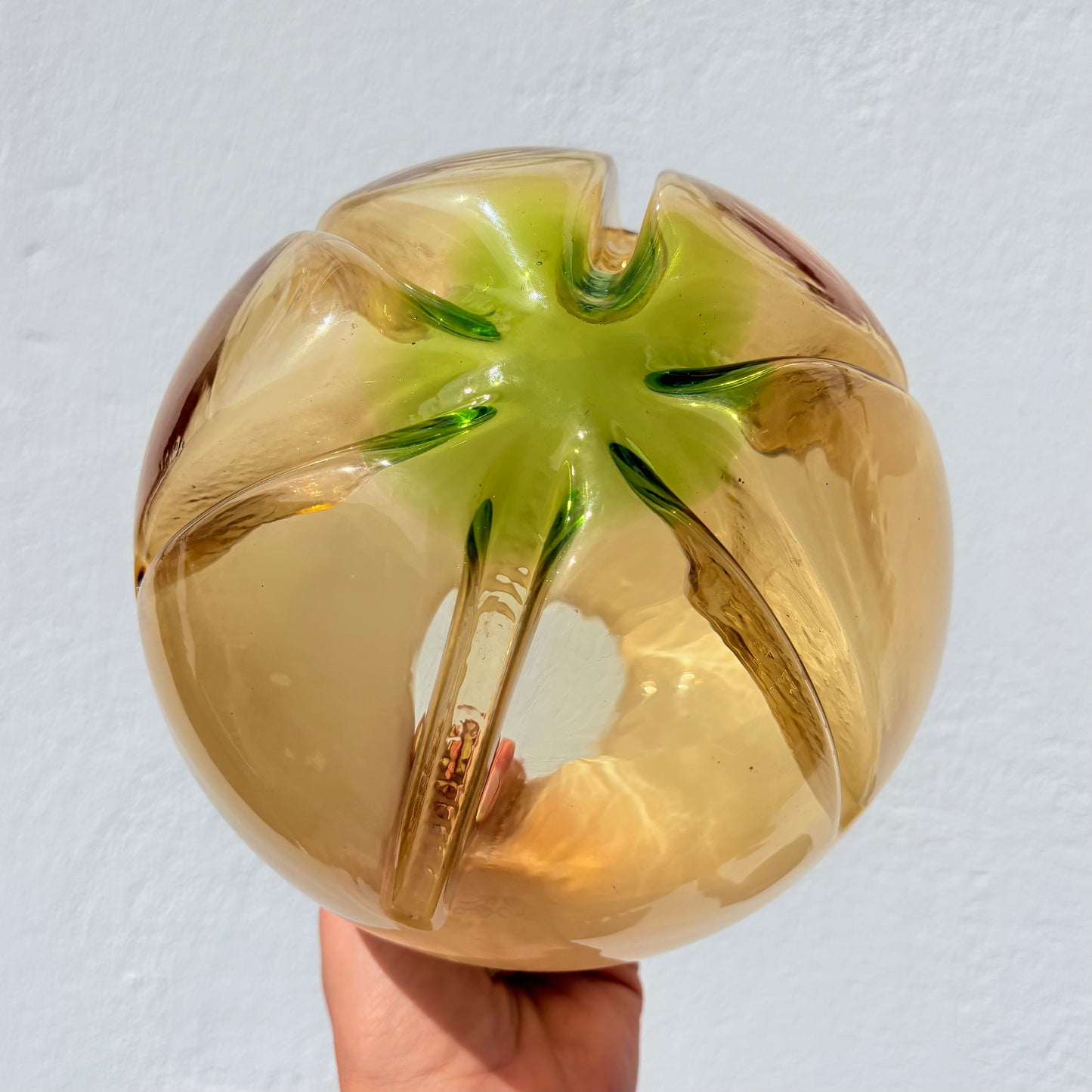 Globe Mazzega vert et jaune