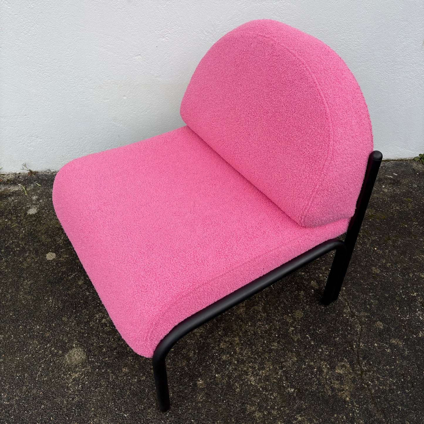 Fauteuil Souvignet rose