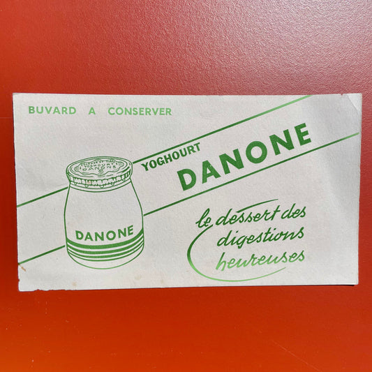 Buvard Danone