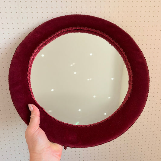 Miroir en velours