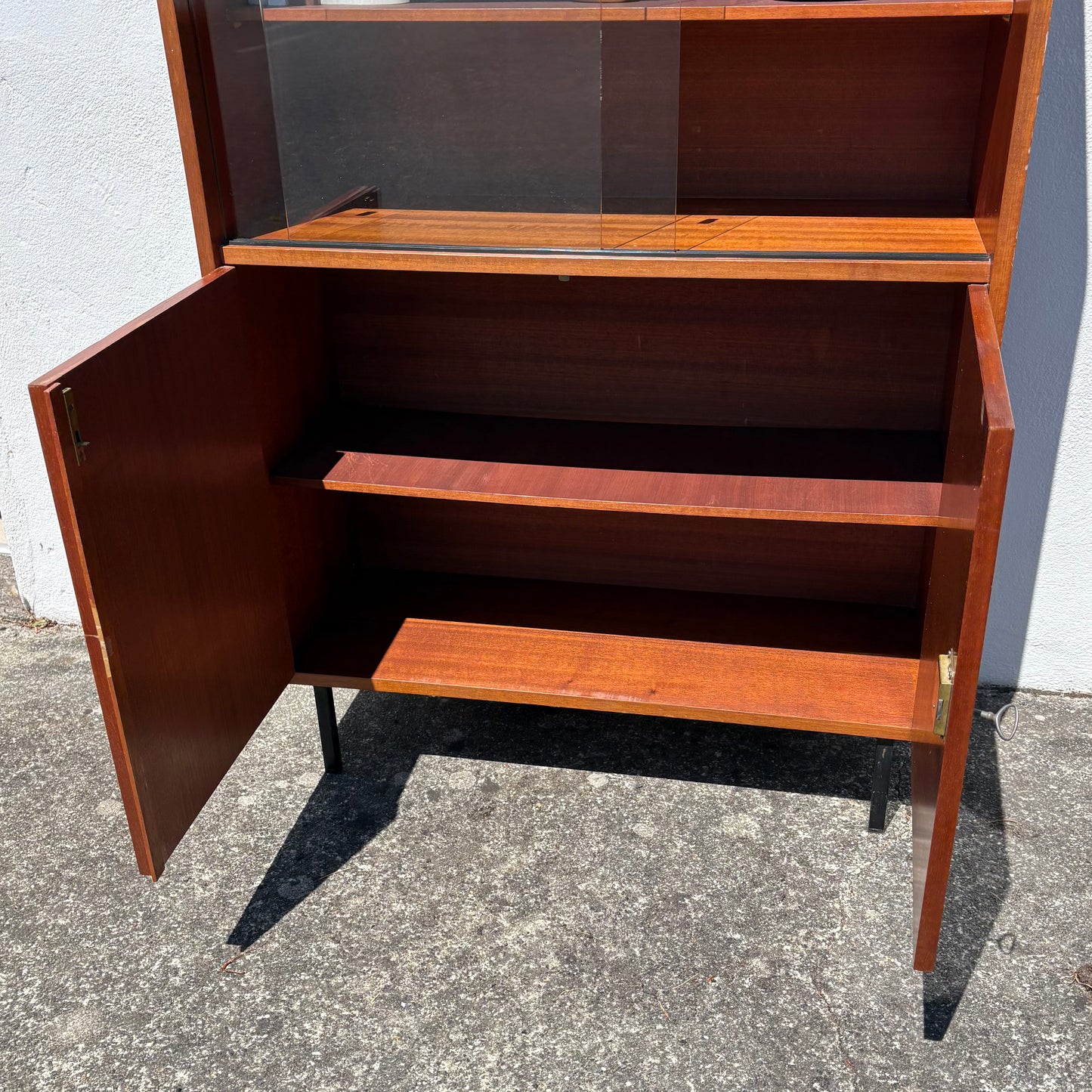 Meuble vitrine années 60