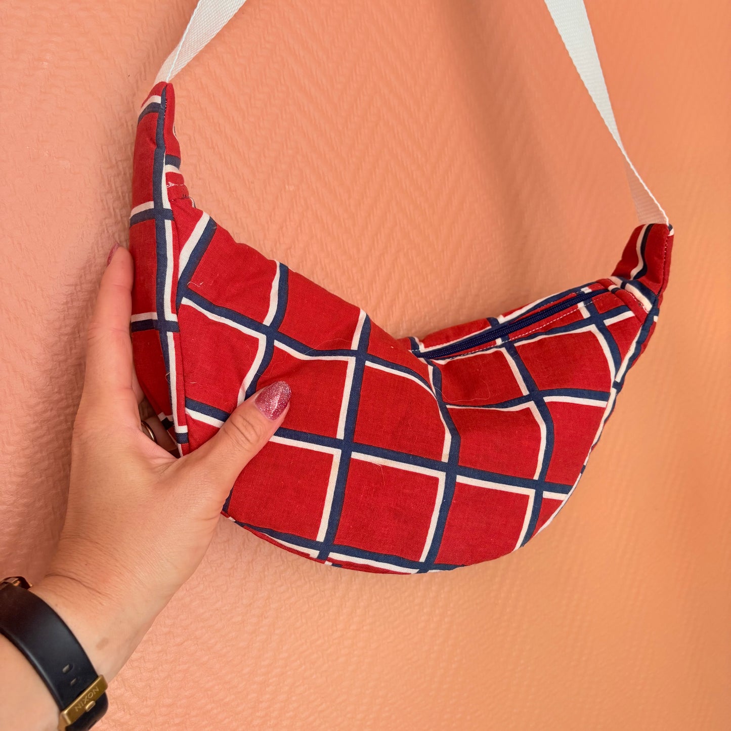 Sac avec toile de parasol vintage