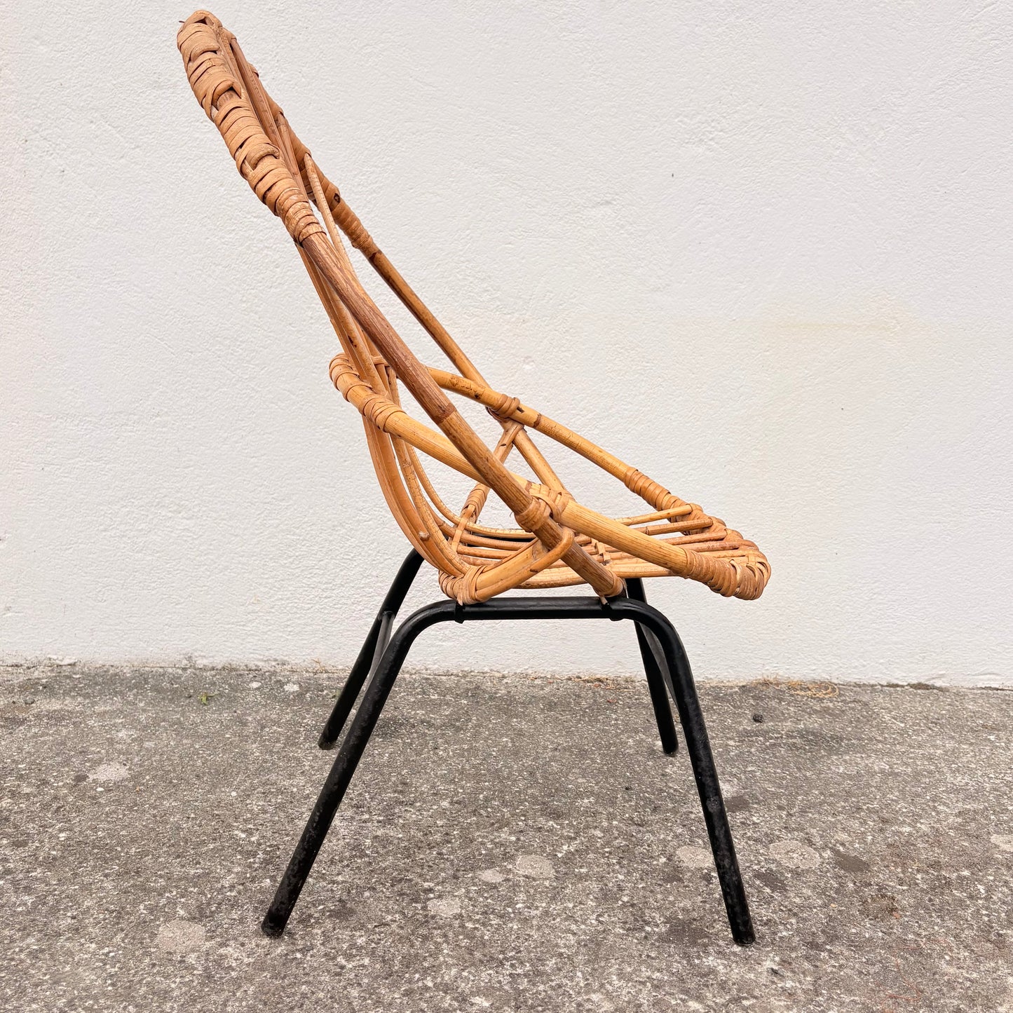 Fauteuil en rotin enfant