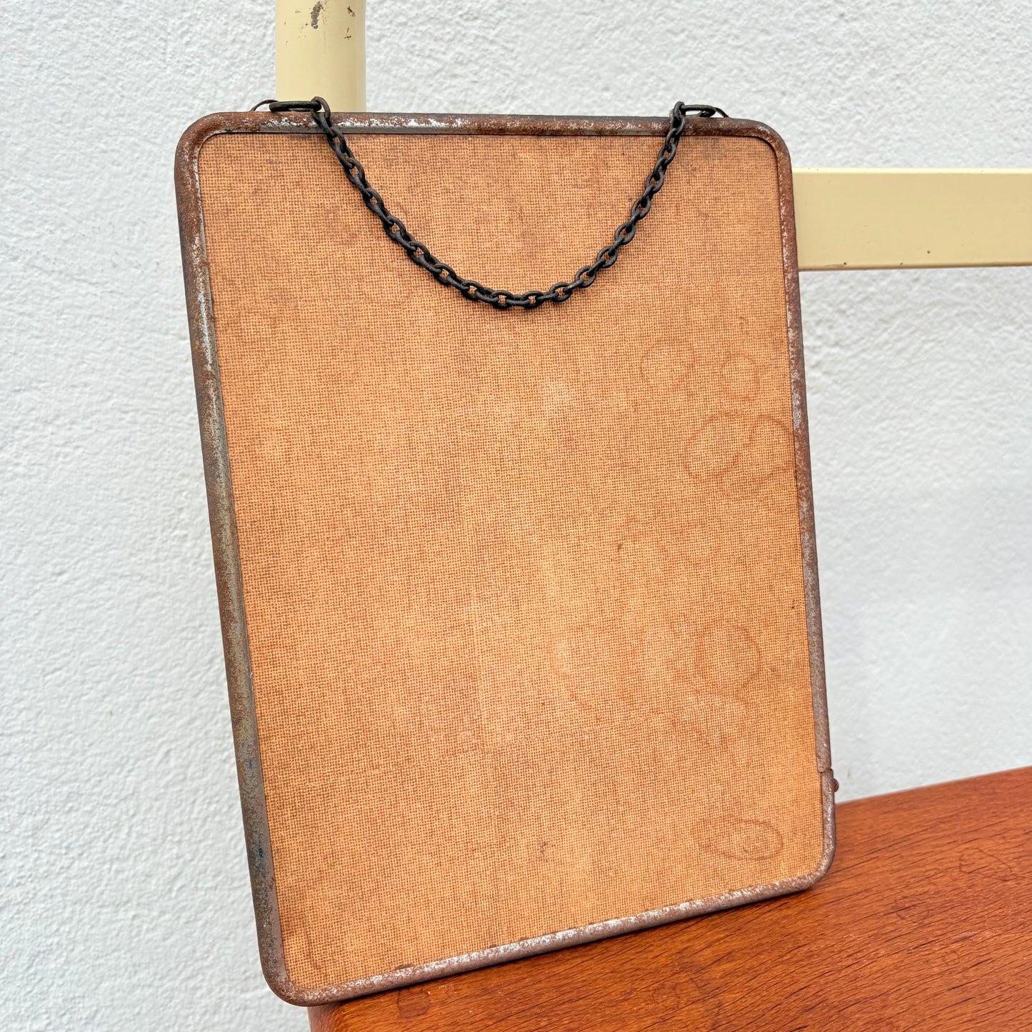 Miroir de barbier ancien