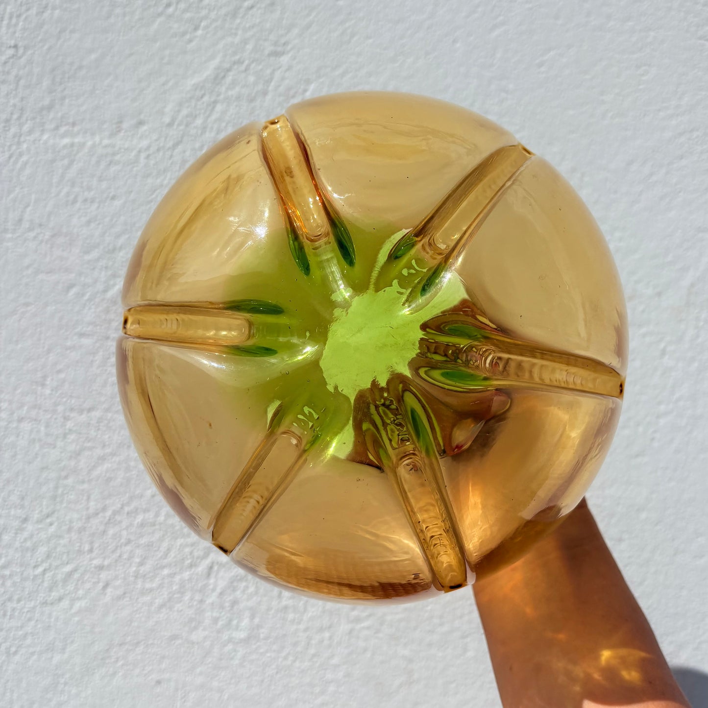 Globe Mazzega vert et jaune