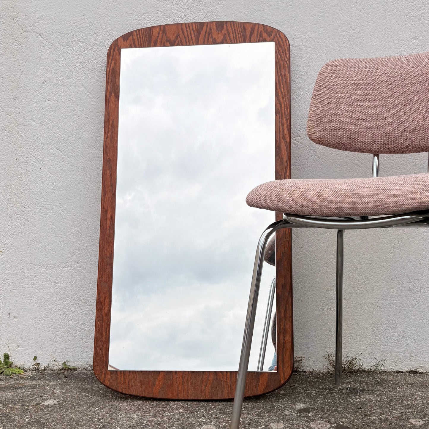 Grand miroir esprit scandinave