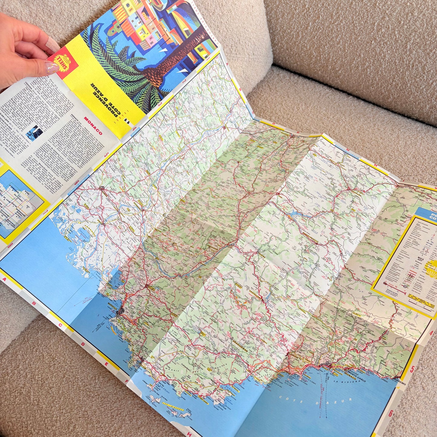 Cartes Shell années 60