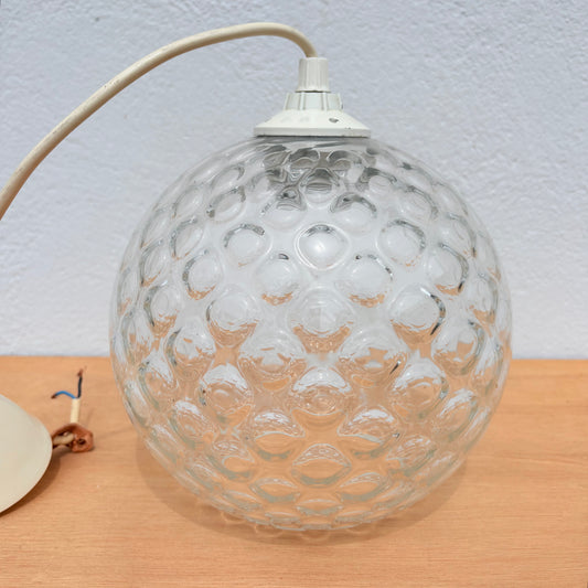Suspension boule en verre