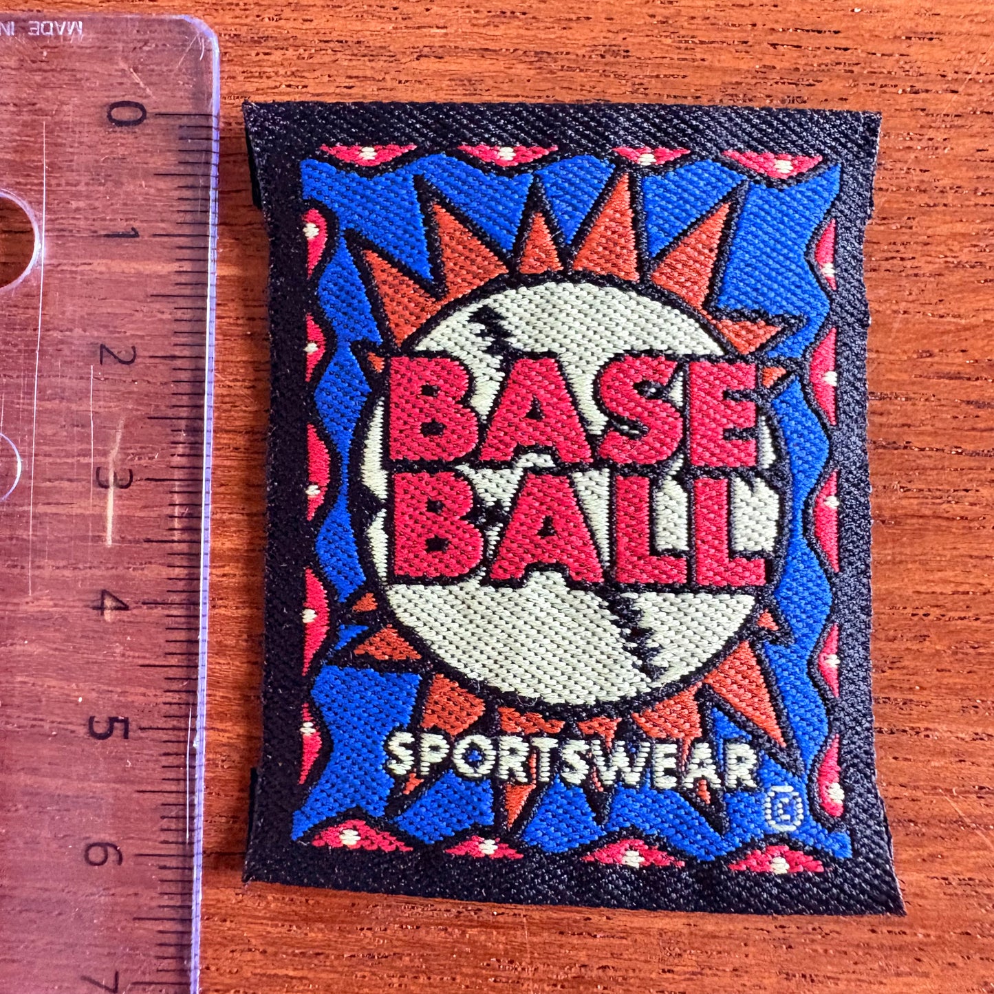 Patch vêtement baseball