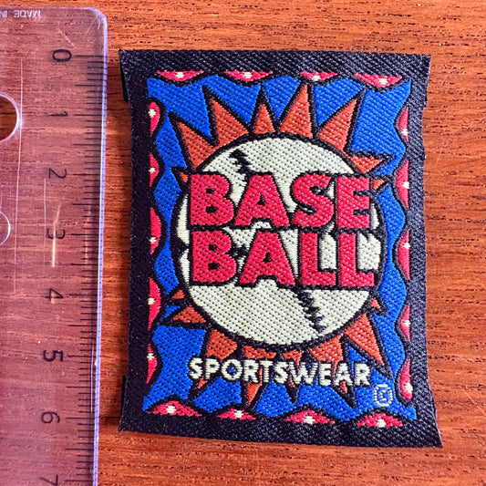 Patch vêtement baseball