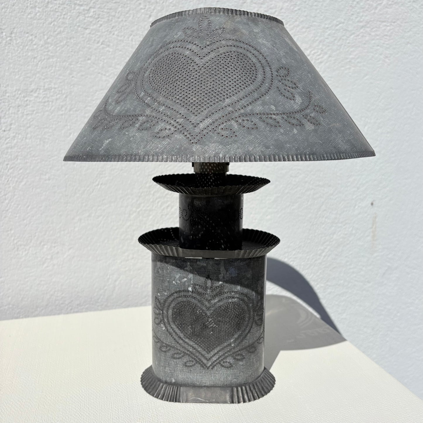 Lampe en zinc Argentine