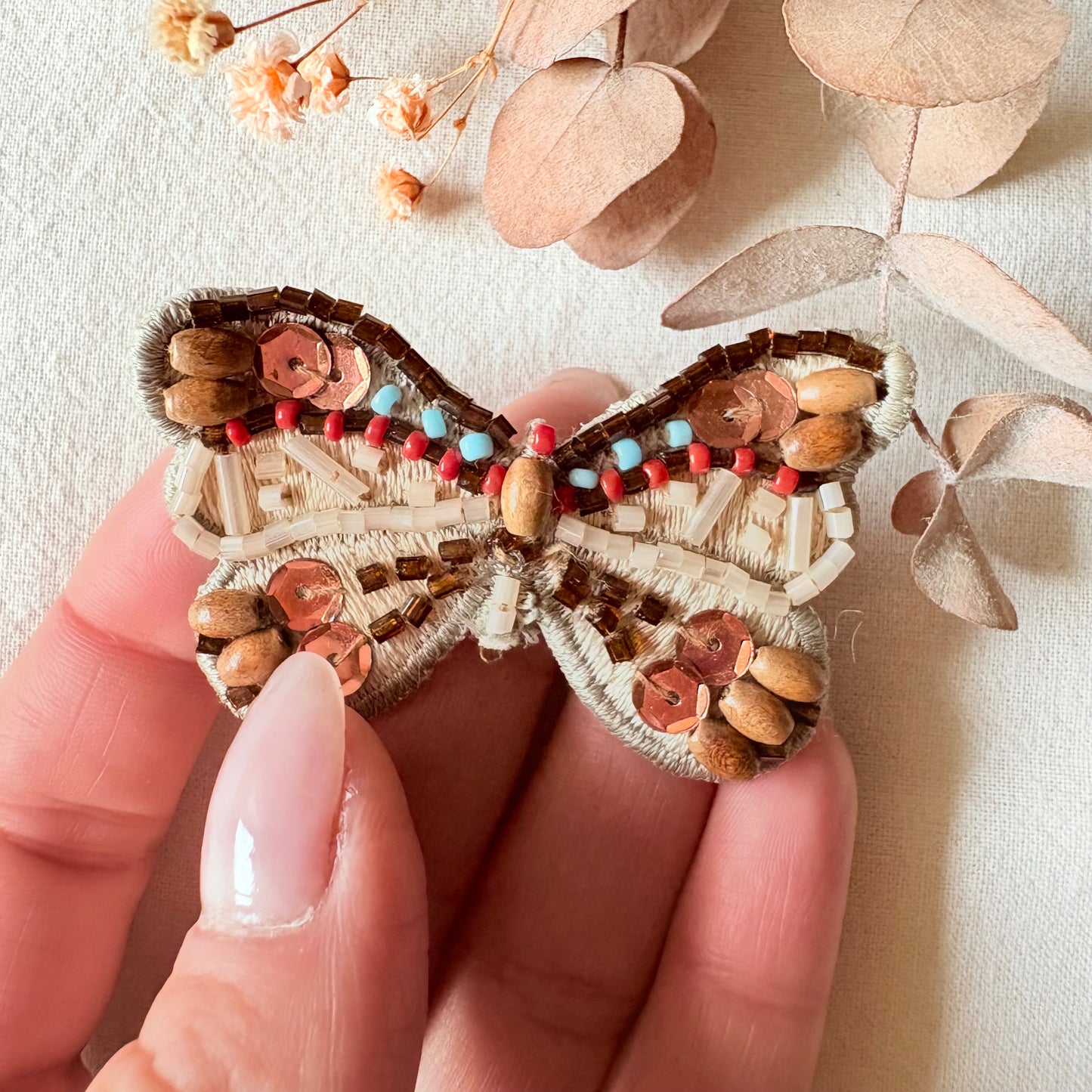 Broche papillon