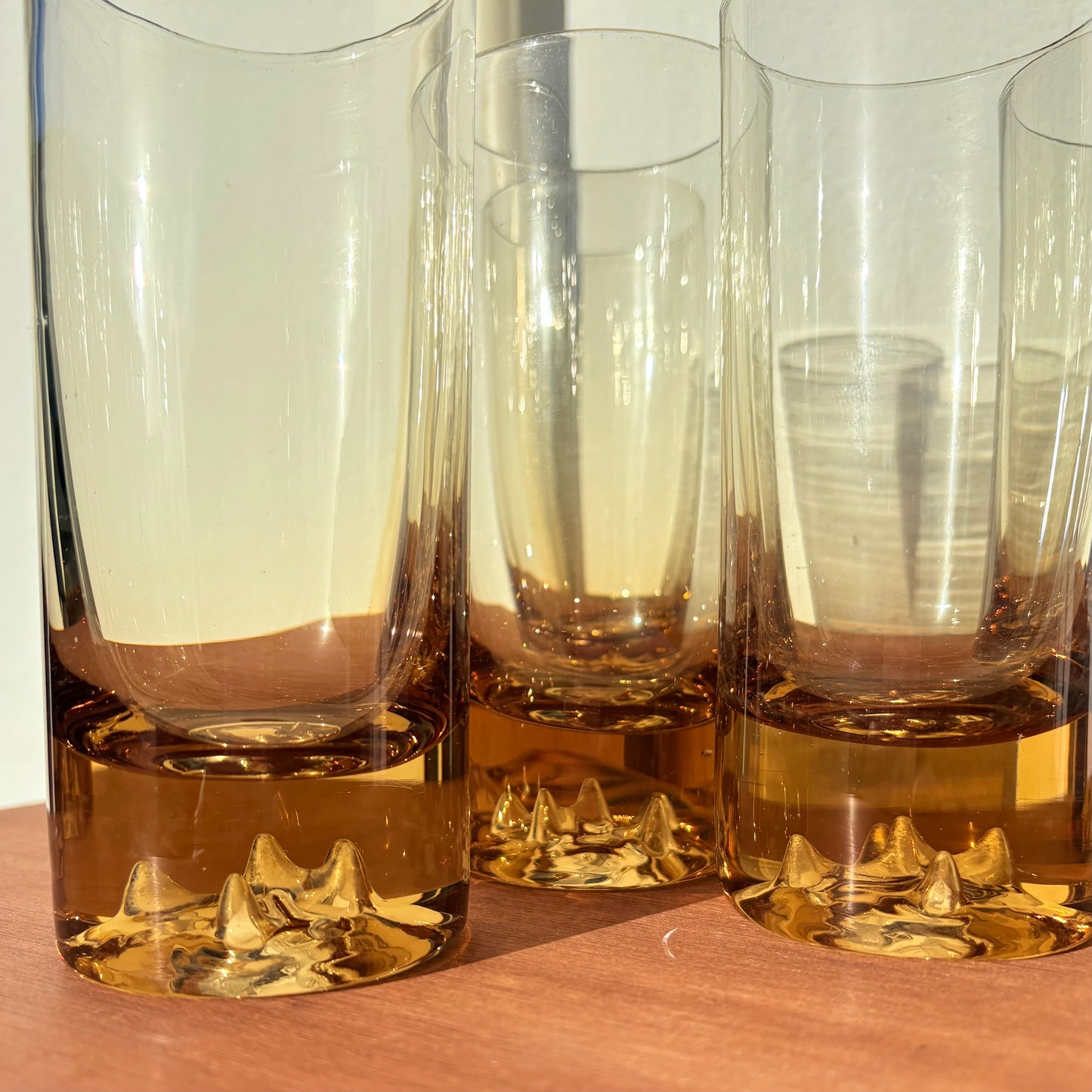 Lot de 5 verres italiens
