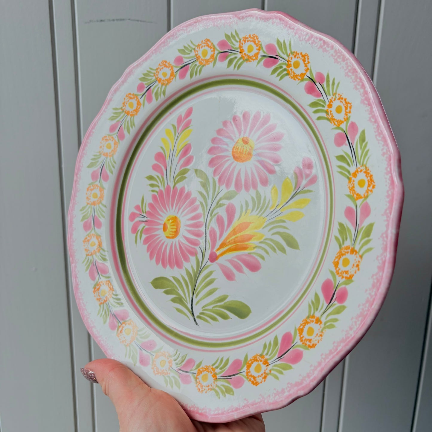 Assiette plate Henriot Quimper