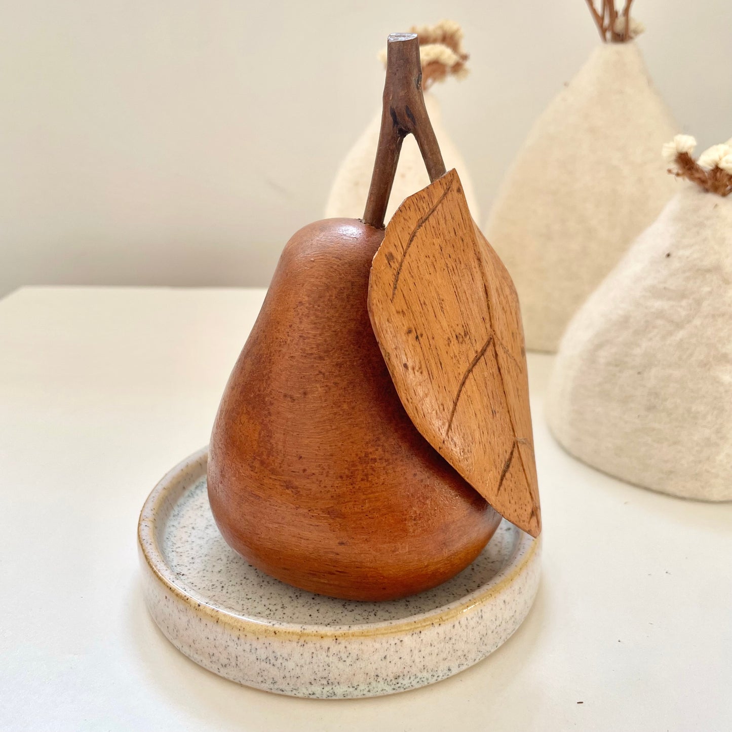 Poire en bois