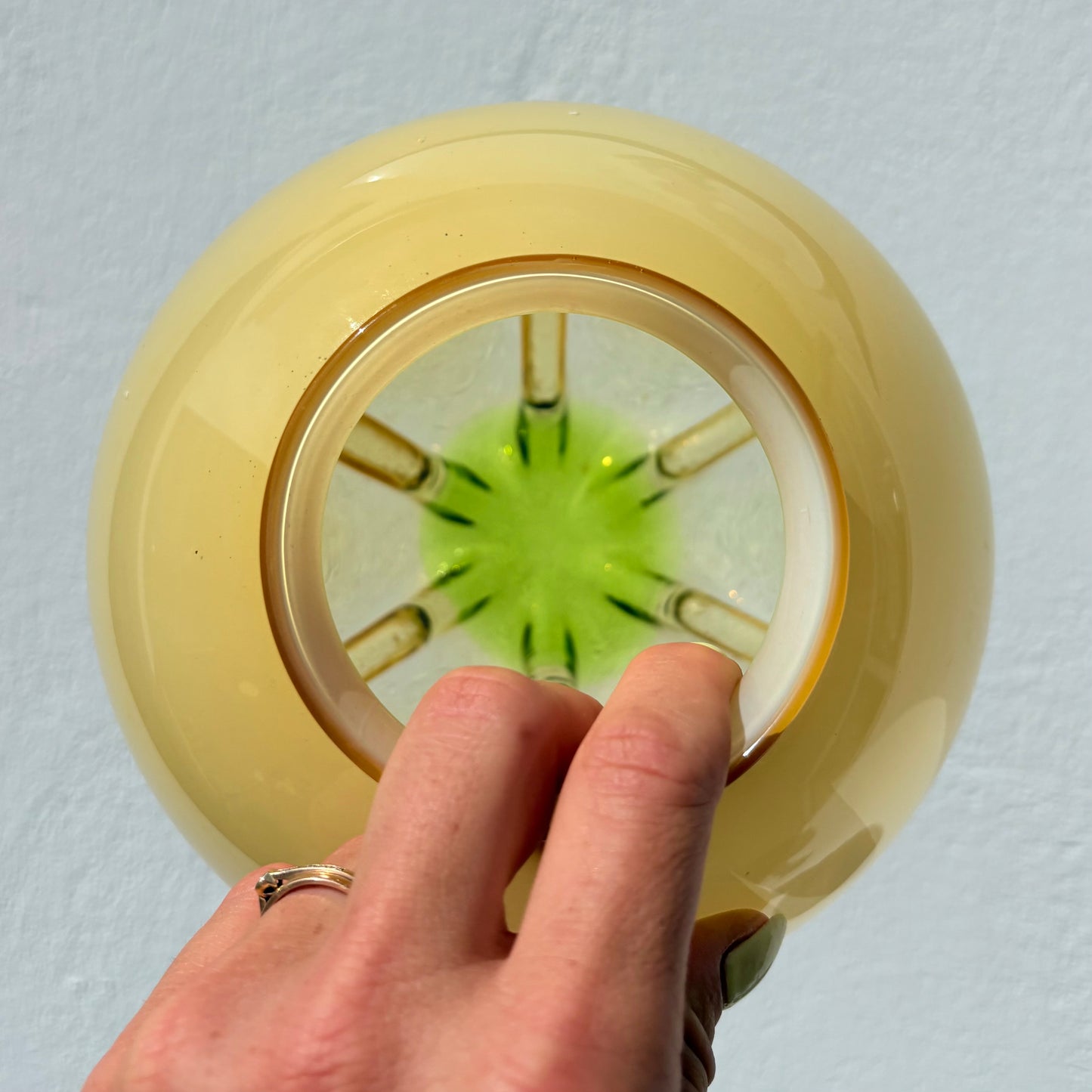 Globe Mazzega vert et jaune