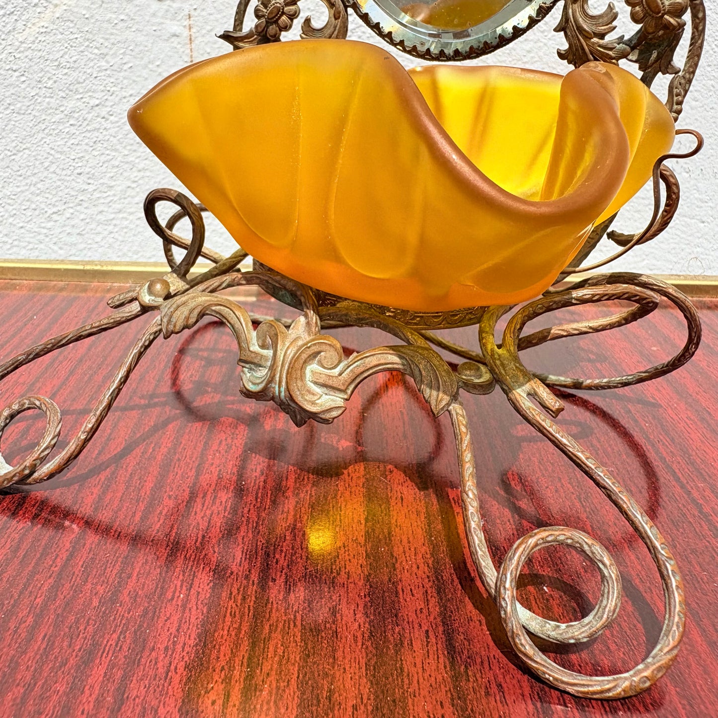 Baguier miroir XIX eme siècle