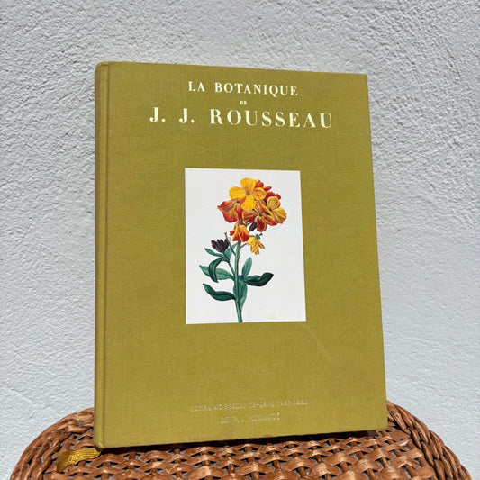 Livre de botanique de J.J. Rousseau