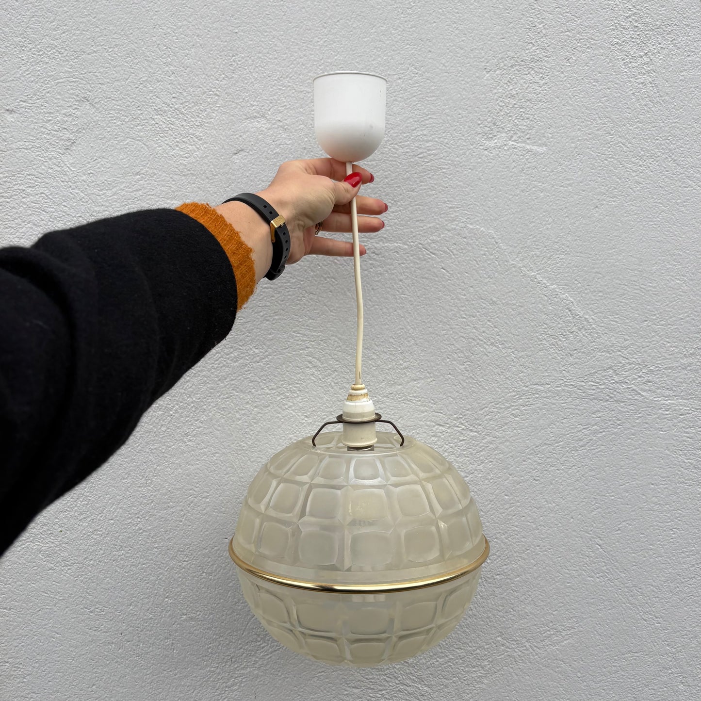 Lustre effet boule à facettes