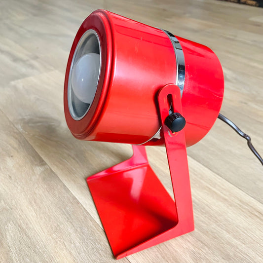 Lampe Space age rouge