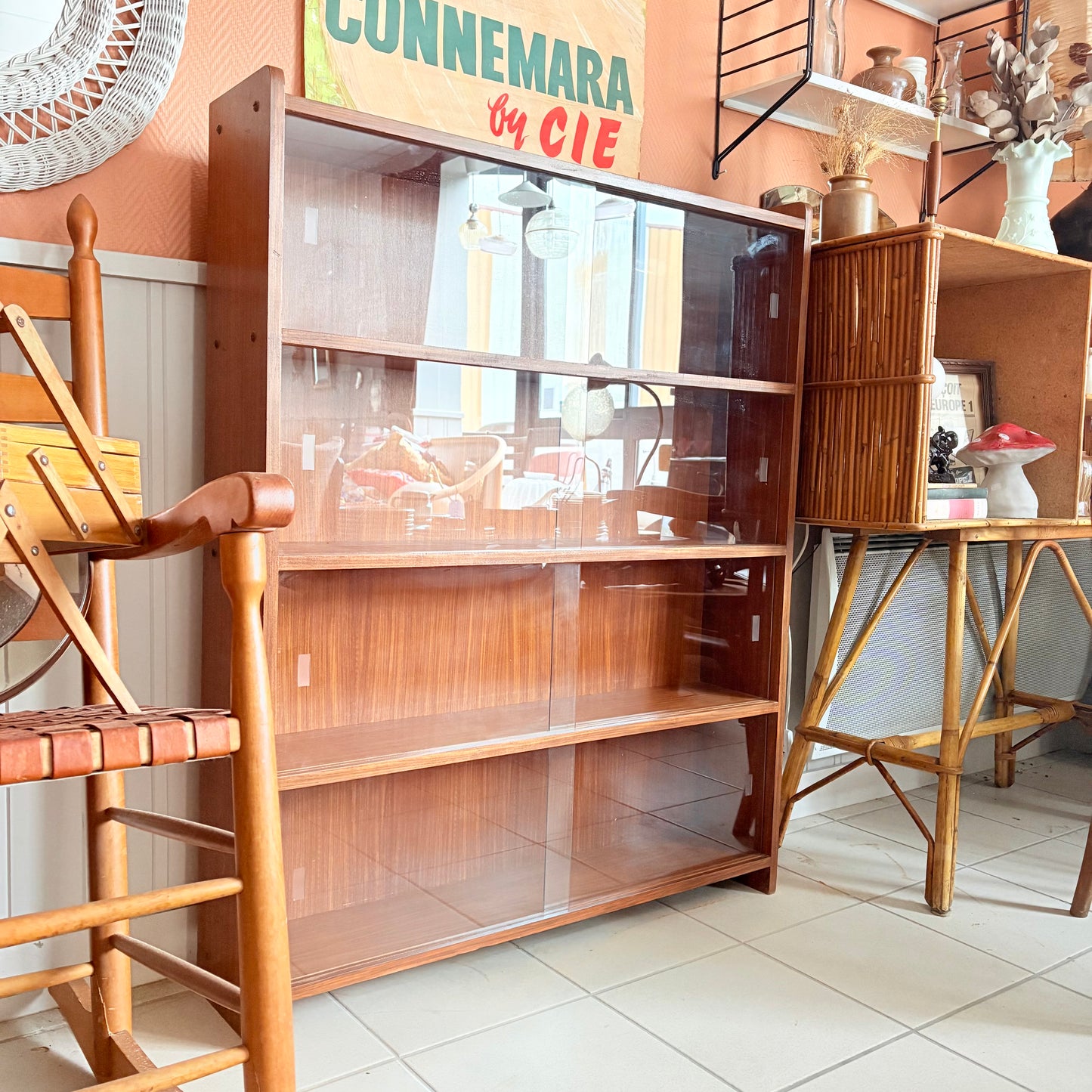 Vitrine années 70