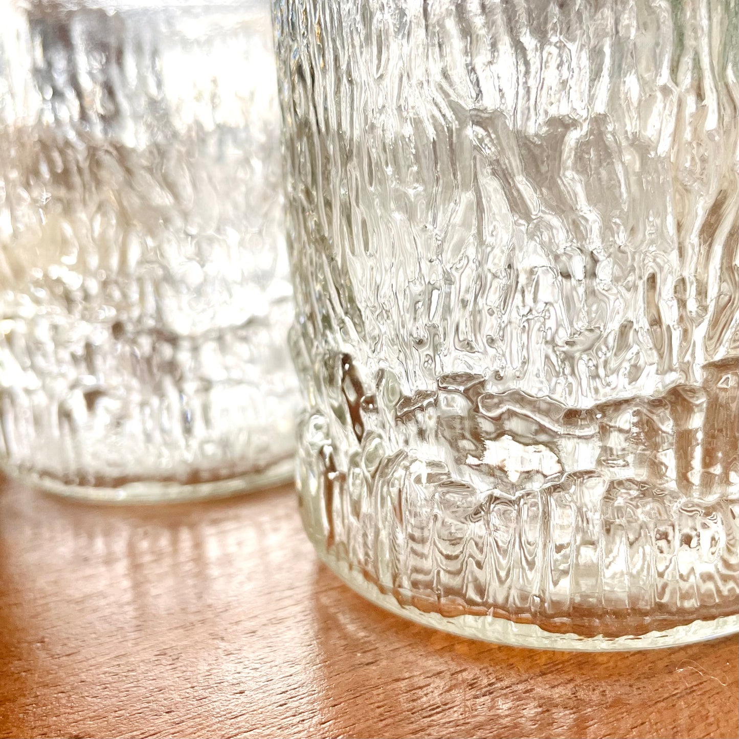 Lot de 5 verres glacés