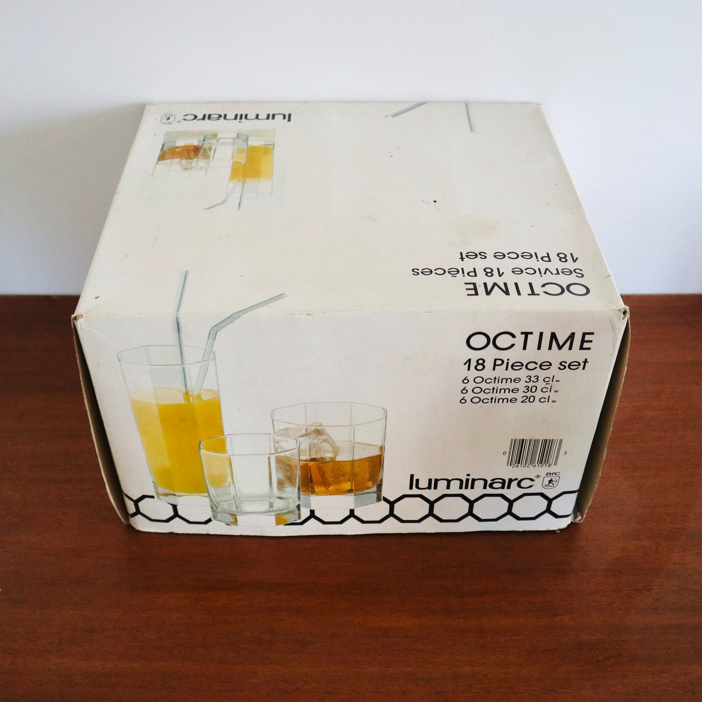 Lot de 18 verres Octime Luminarc